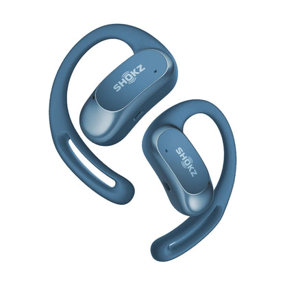 Wireless Blue Open-Ear Headphones for Running & Gym