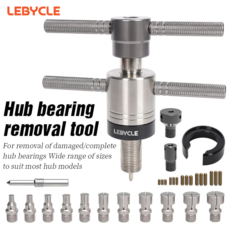 Bicycle Hub Bearing Puller Tool Kit for MTB Road Bike