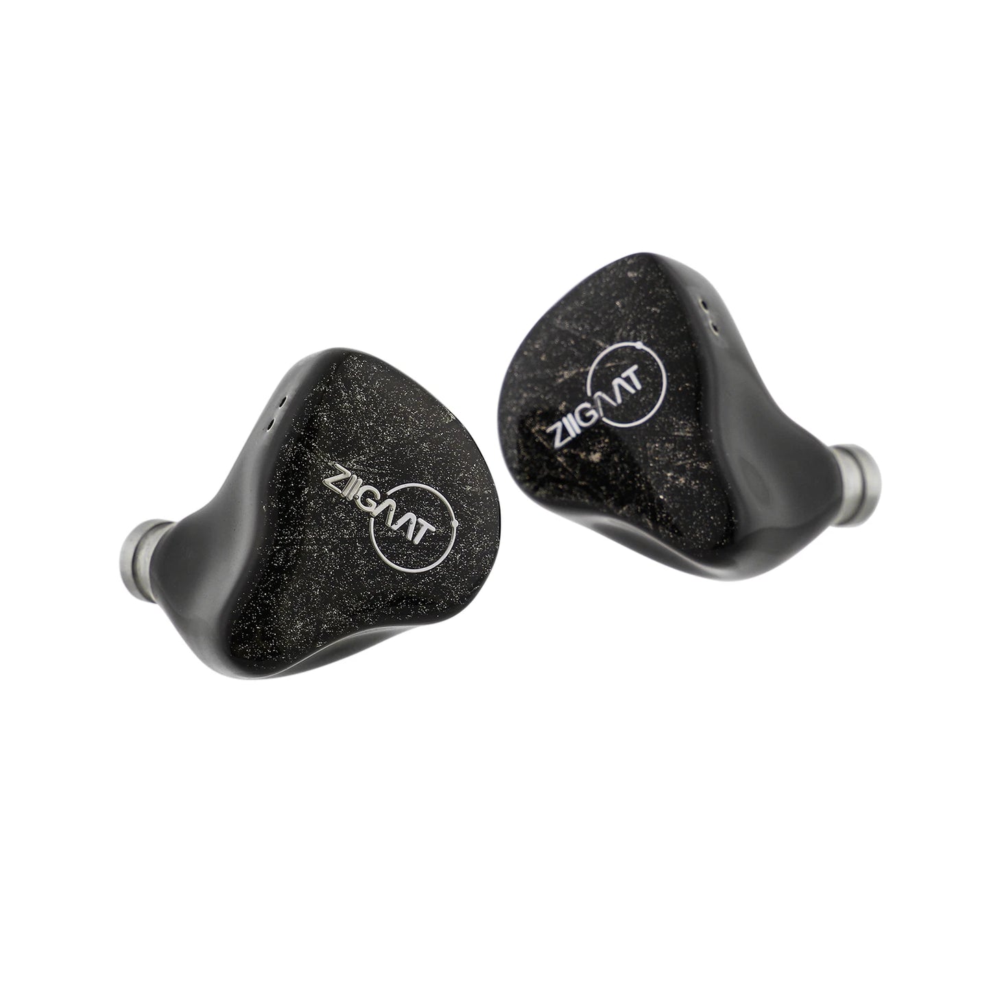Hybrid IEM Earphones 1DD 4BA HiFi Wired Silver
