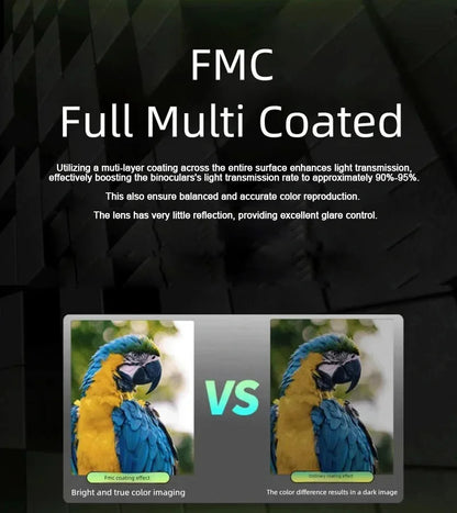 2400M Green Rangefinding Binoculars FMC Lens Coating