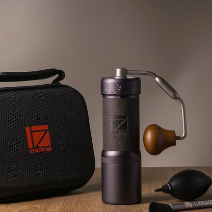 Precision Manual Coffee Grinder 48mm Titanium Coated Burr