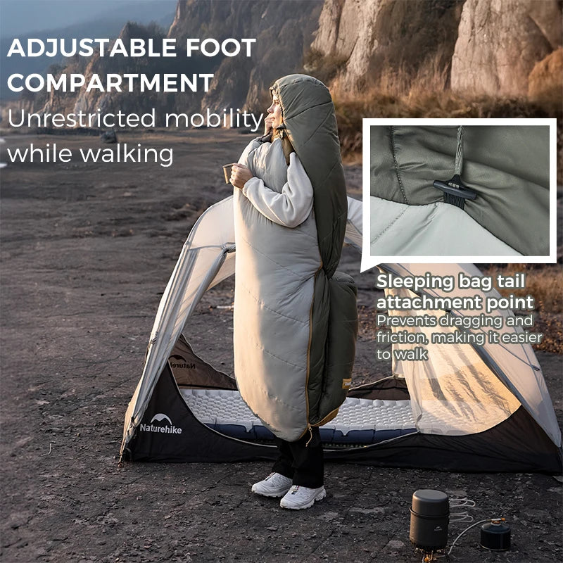 Ultralight Waterproof Sleeping Bag for Camping & Hiking