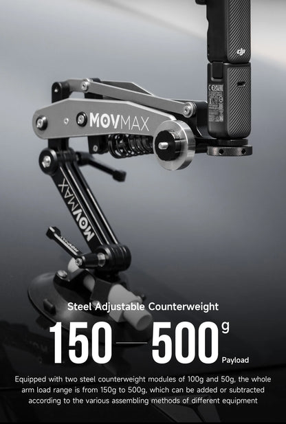 Shock-Reducing Camera Stabiliser Blade Arm Kit 3 for Smooth Shots