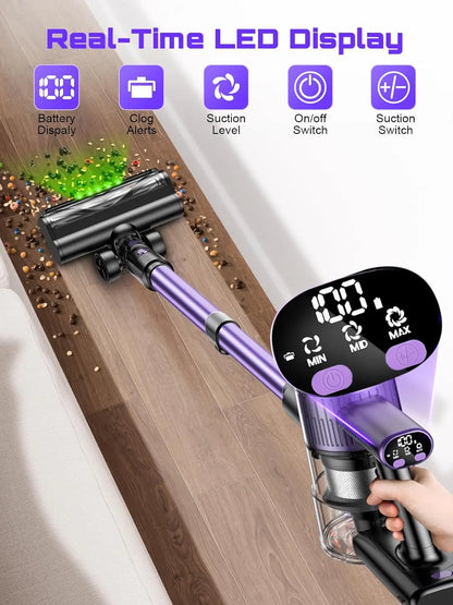 10in1 Powerful Cordless Vacuum Cleaner for Home and Car