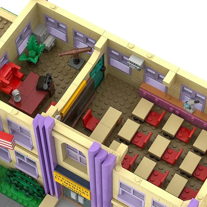 Large Modular Architecture Model Building Brick Toy Set