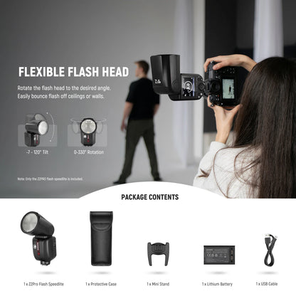 Wireless TTL Speedlite Flash 600W for Nikon DSLR