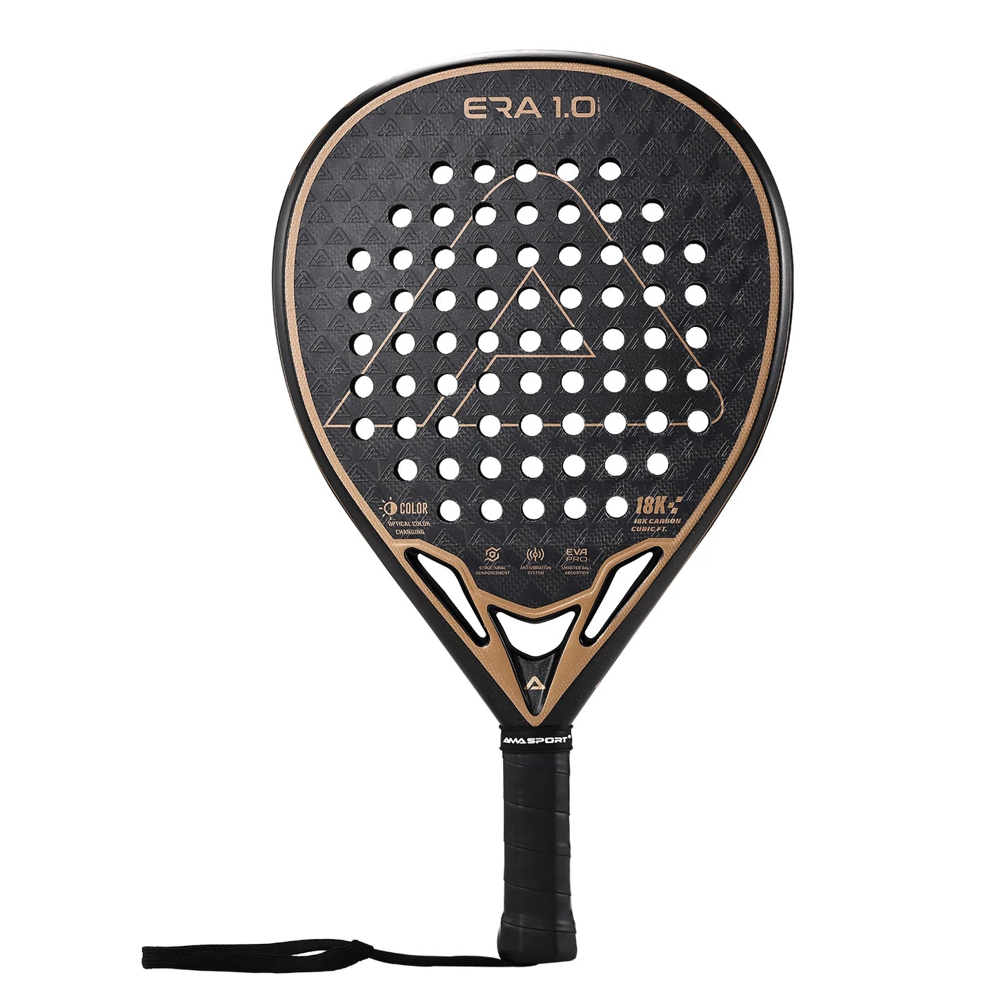 Lightweight 18K Carbon Padel Racquet for Power and Control