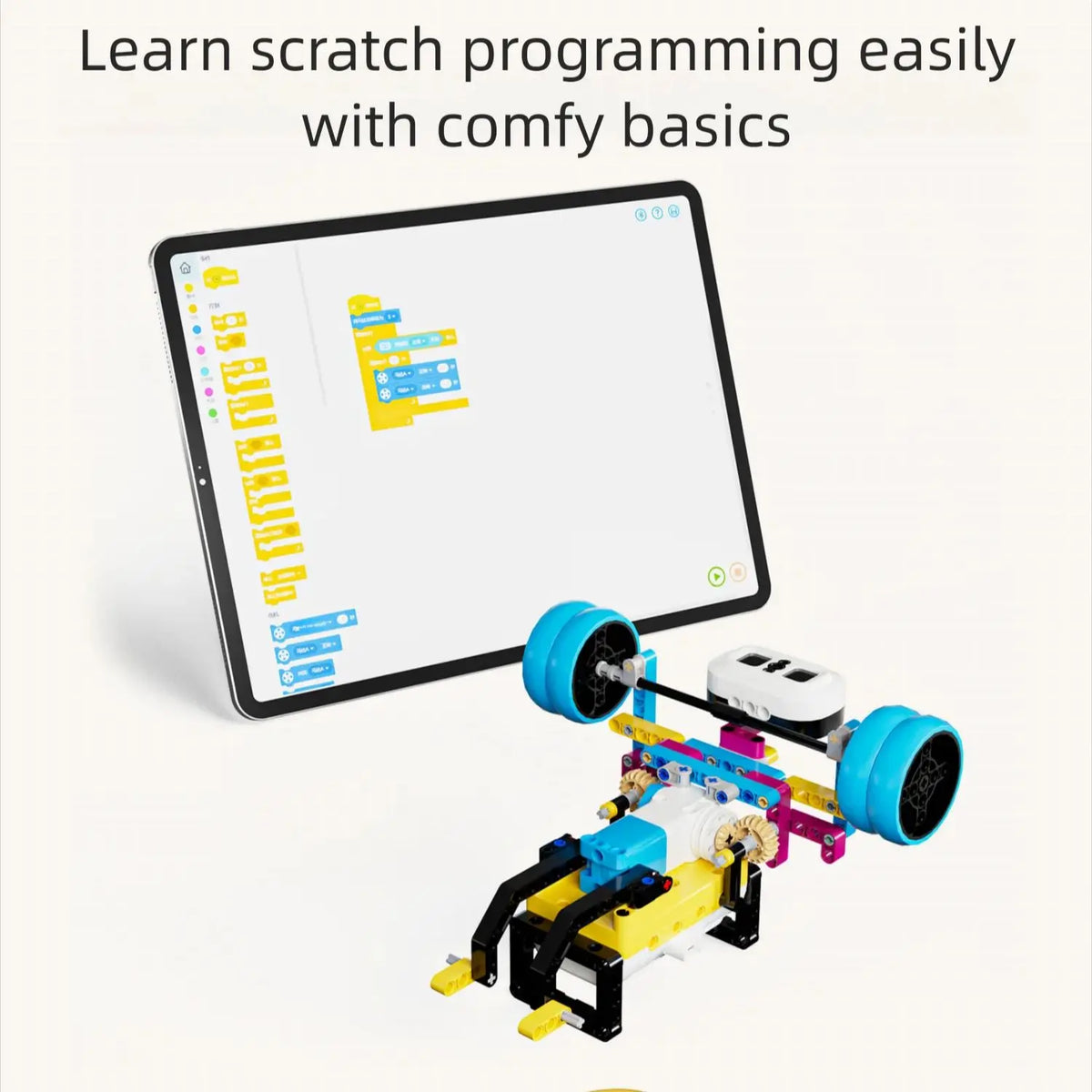 Scratch Programming Robot Building Kit with Remote Control
