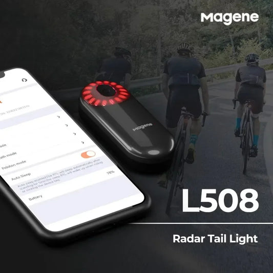 Cycling Radar Tail Light with Seatpost Mount