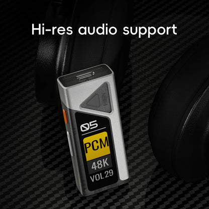 USB DAC Headphone Amp Dual DAC DSD512 MQA 245mW