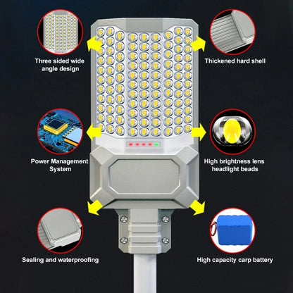 2000W Solar Street Light with Remote Control Waterproof