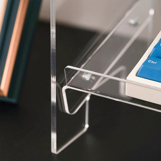 Desktop Organizer 5-Layer Acrylic Keyboard Display Rack