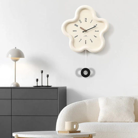 Minimalist Swing Digital Wall Clock for Living Room
