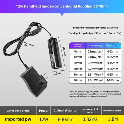 Handheld 5W UV Disinfection Light 275nm 395nm