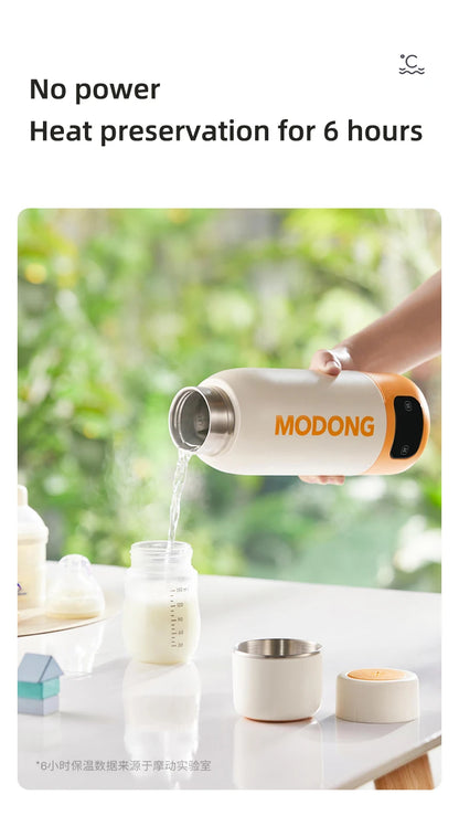 Portable Smart Electric Kettle 600ml with Adjustable Temperature