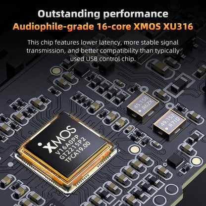 Titanium HiFi Headphone Amplifier and Audio Decoder