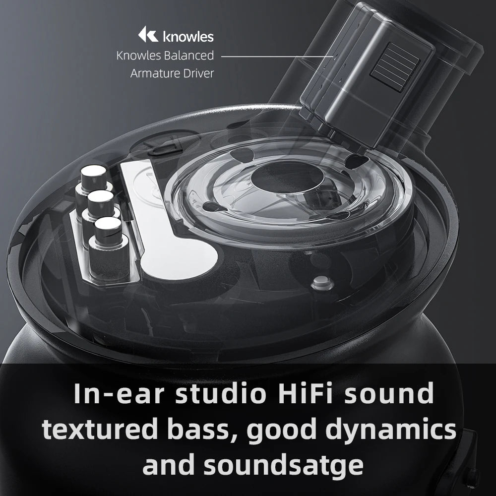 True Wireless Stereo Earbuds with 10mm Drivers