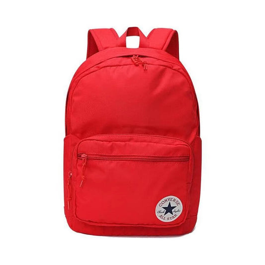 Red Unisex Sports Backpack Durable Daily Carry Bag