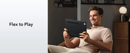 Dark Gray Keyboard Cover for iPad Air 11