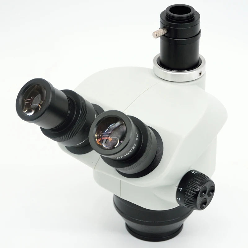 3.5X-100X Trinocular Stereo Microscope Head with Eyepiece