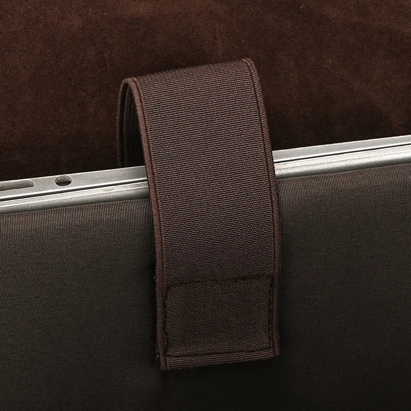Business Travel Leather Backpack Large Capacity