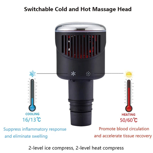 Carbon 12 Heads Deep Tissue Massage Gun 24V