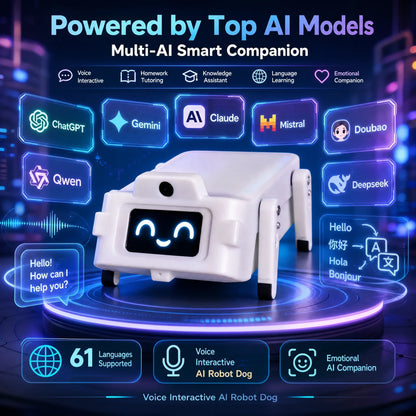 Smart AI Robot Dog Toy with Voice Interaction