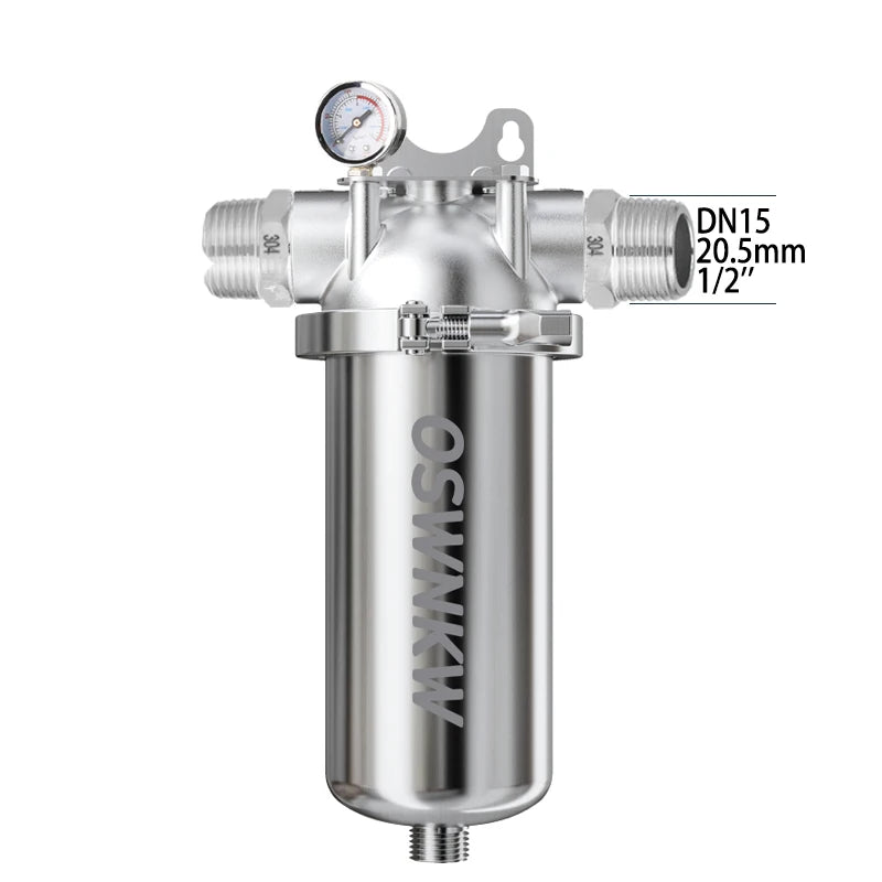 6 Inch DN15 40 Micron Stainless Steel Mesh Filter