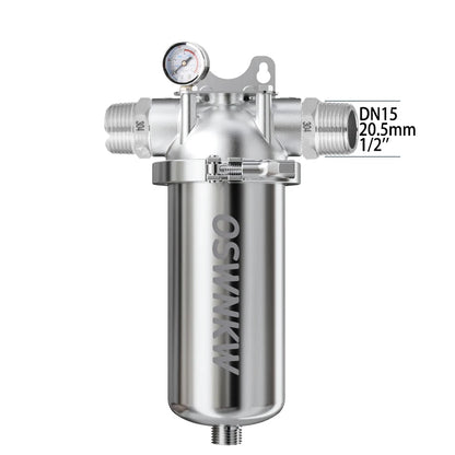 6 Inch DN15 40 Micron Stainless Steel Mesh Filter