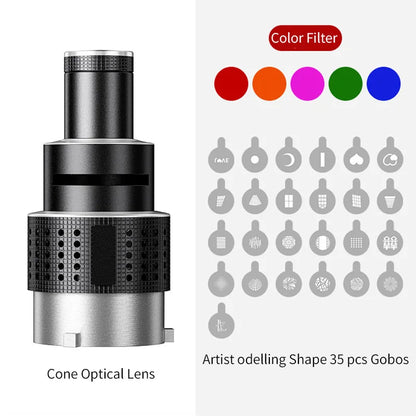 Bowens Mount Flash Snoot with Conical Lens Kit