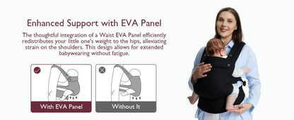 Breathable Newborn Baby Carrier 7–20kg Leopard