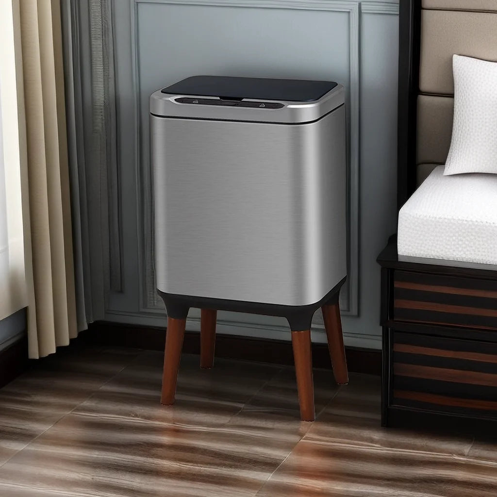 30L Smart Waterproof Stainless Steel Waste Bin