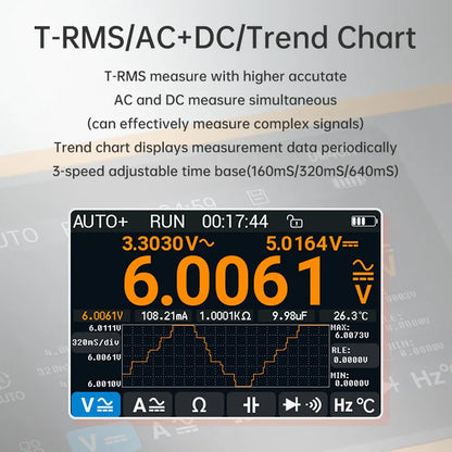 Smart Digital Oscilloscope and Multimeter Combo Kit