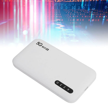 5G Portable WiFi 6 Router 6100mAh for Seamless Connectivity