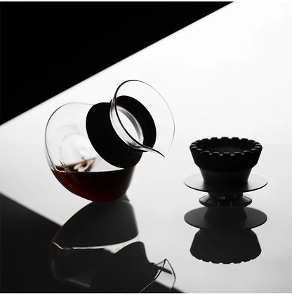 Glass Coffee Server Carafe for Pour Over Brewing