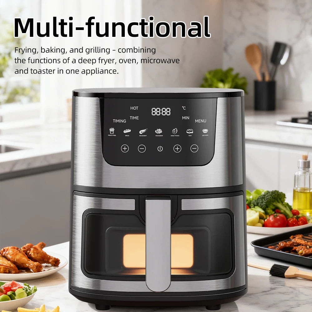 Multifunction 7L Air Fryer for Home Cooking