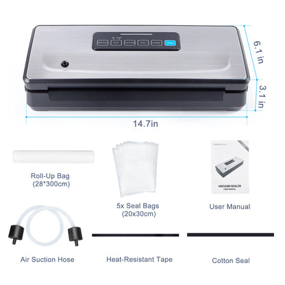 Automatic Vacuum Sealer Machine Food Storage Sous Vide