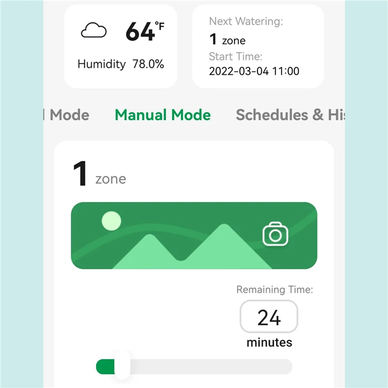 WiFi Smart Sprinkler Controller 6-Zone with LCD Display