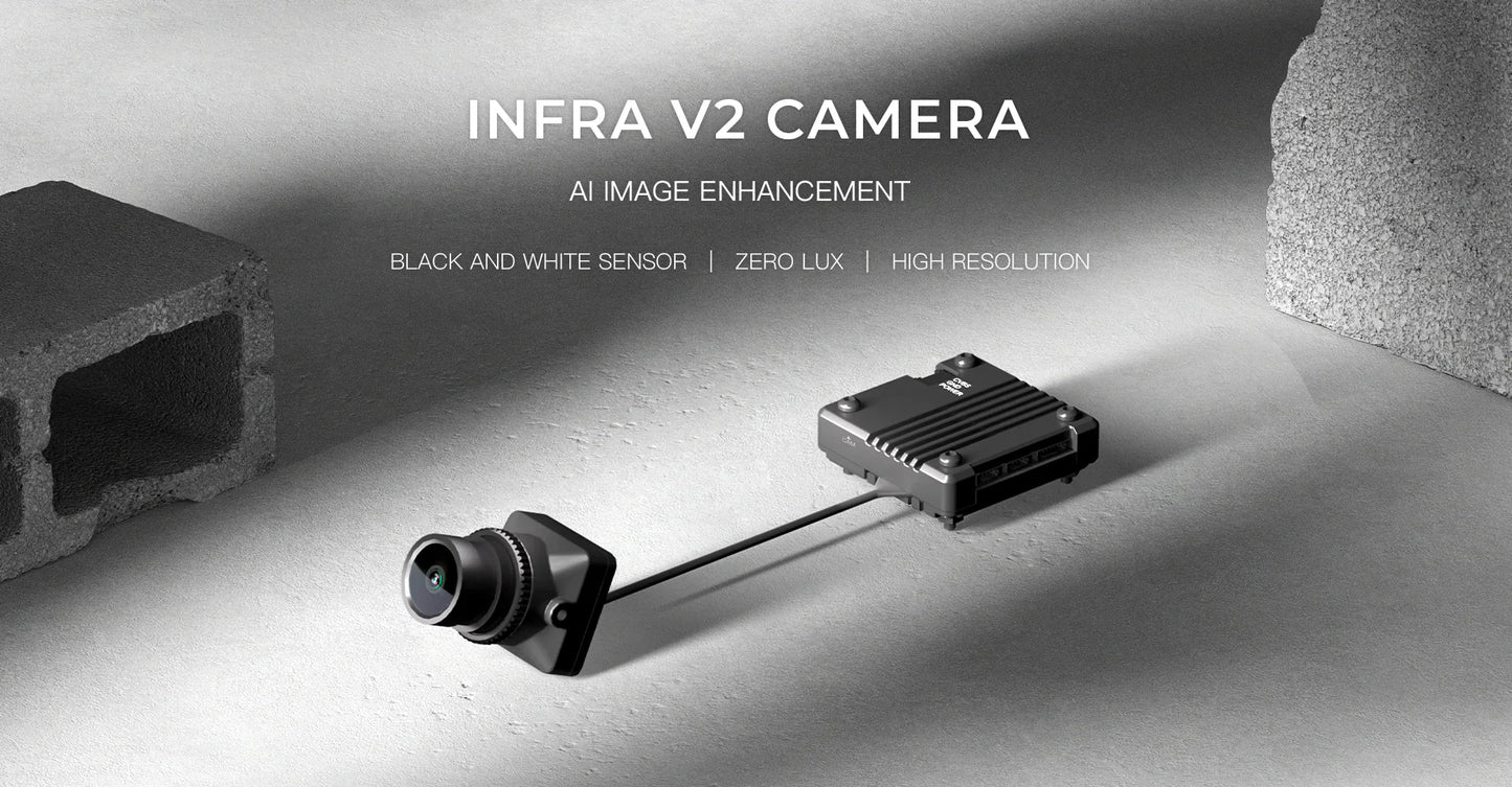 Infra V2 FPV Camera 1500TVL 0 Lux Night Vision
