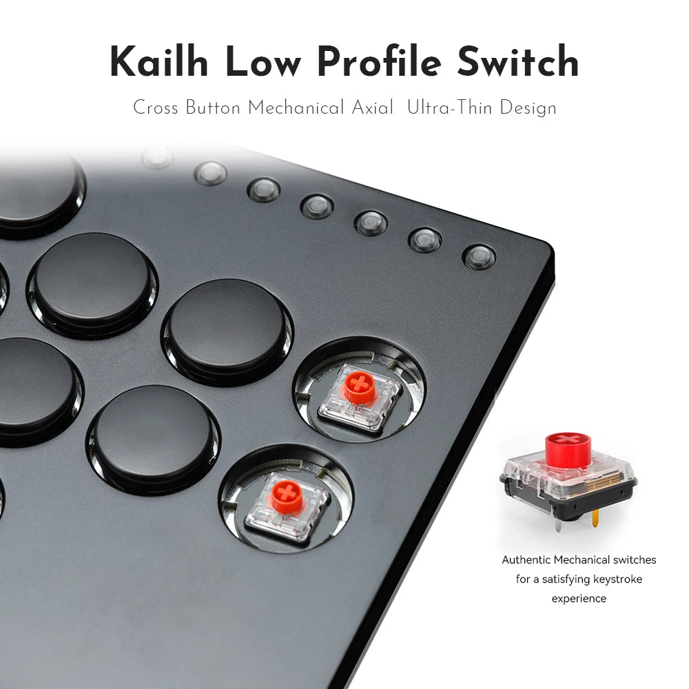 Leverless Arcade Controller Hitbox Stickless Fightstick