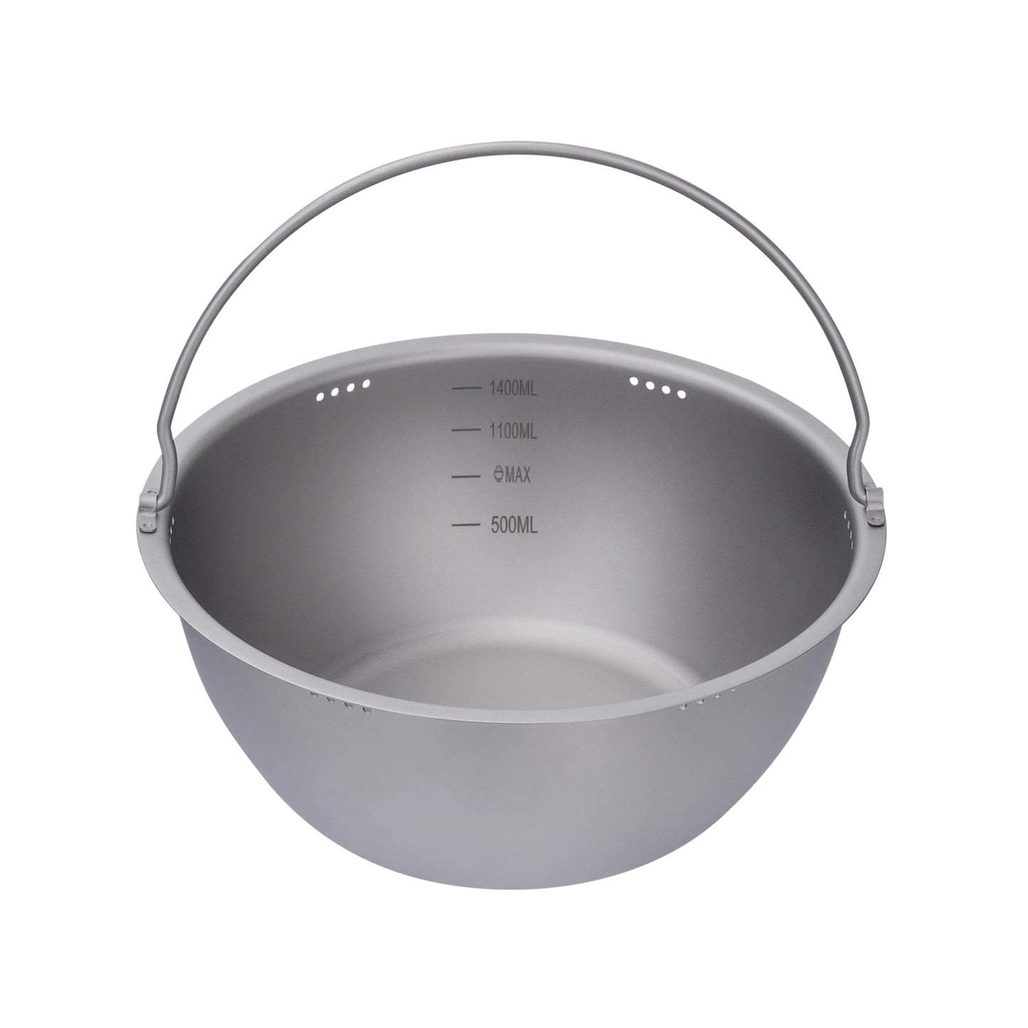 3.2L Titanium Camping Pot Ultralight Outdoor Cooker