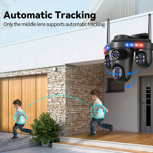 Outdoor 35MP Auto-Tracking WiFi Camera