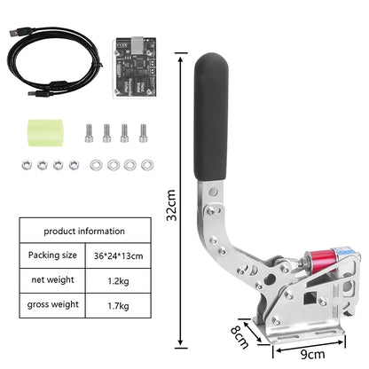 Adjustable USB Handbrake for PC Racing Games