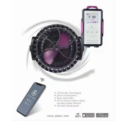 High Power Marine Wave Maker Pump with WiFi LCD Display