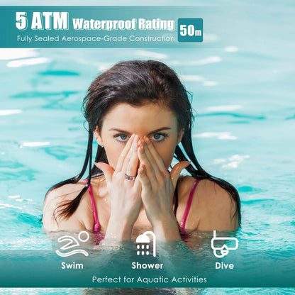 Health Tracking Smart Ring Alarm and Notification 12