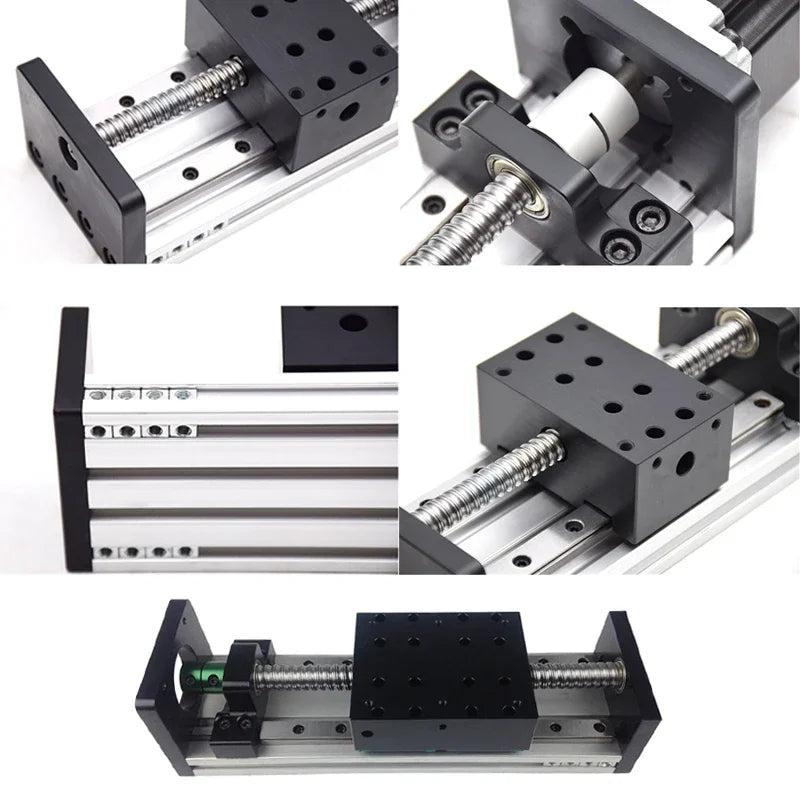 Heavy Duty SFU1610 Linear Stage 150mm Stroke 50x80 Table