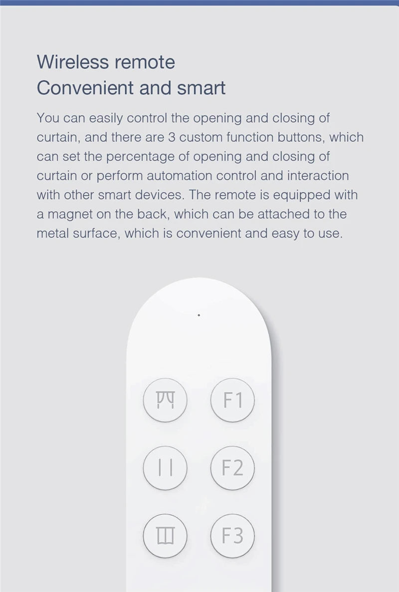 Smart Curtain Motor with WiFi and App Control