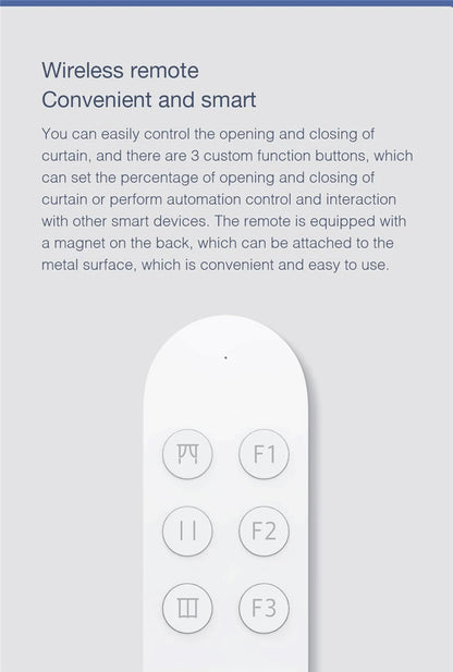 Smart Curtain Motor with WiFi and App Control