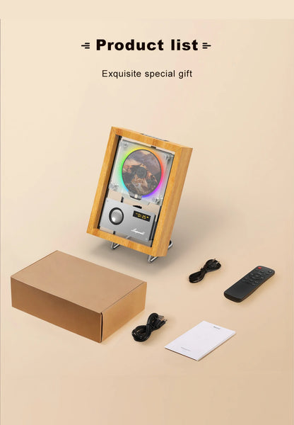Multifunctional Wall Mounted CD Player with Bluetooth