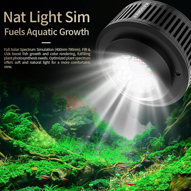 Full Spectrum Aquarium Plant Light with Stand